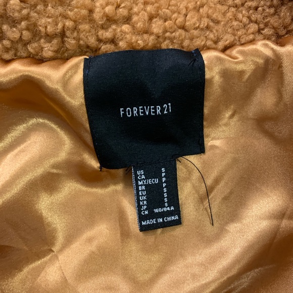 F21 - Teddy Jacket - Picture 5 of 7